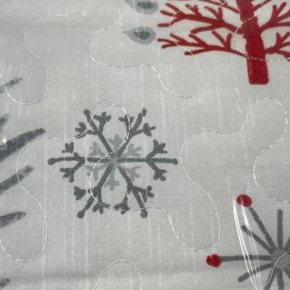 Southshore Fine Linens Oversized 5 Piece Quilt Set Twin/Twin XL Holly Jolly NIB